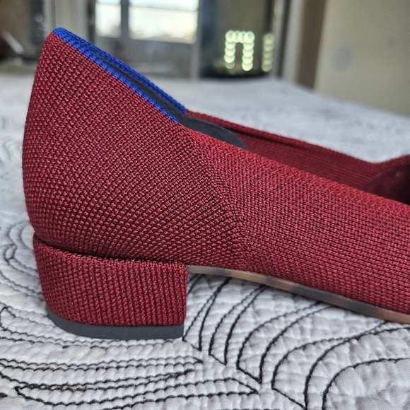 EUC LIKE NEW Rothy’s The High Point Autumn Red Women 6 - Picture 4 of 16